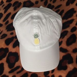 PINK Victoria’s Secret - White Pineapple Hat